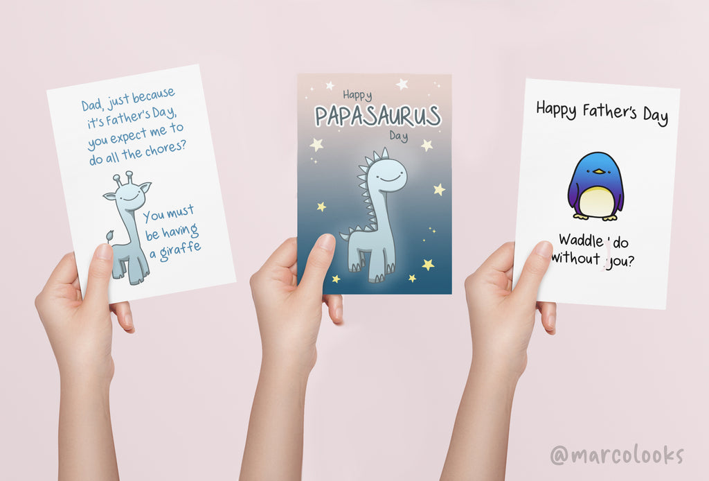 🔥  MarcoLooks Father's Day Card Designs for 2022