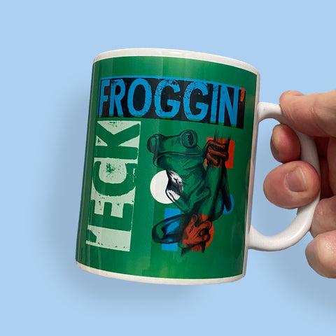 Froggin' 'Eck | Bright and Quirky Animal Puns Ceramic Mug