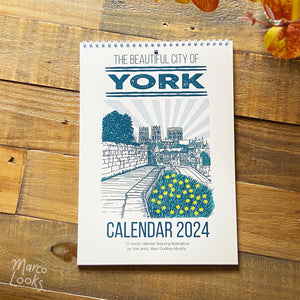 Illustrated York Calendar 2024