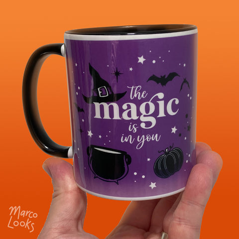 The Magic is In You Halloween Mug