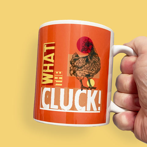 What the Cluck | Bright and Quirky Animal Puns Ceramic Mug